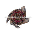 Mais recente design orgânico reversível elegante seda digital Lady Scarf